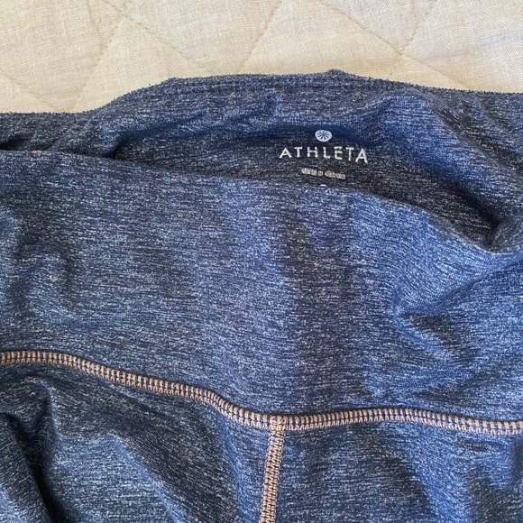 Athleta leggings size small dark blue - Picture 3 of 4